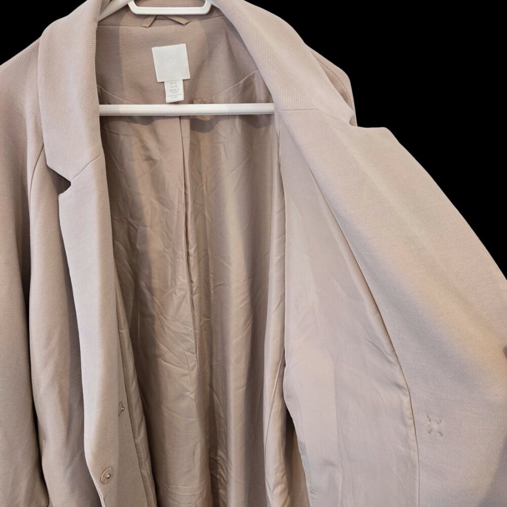 H&M Classic Beige Trench Coat - Picture 8 of 10